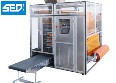 Plakt het Verticale Sachet die van sed-900KDB 380V 50Hz het Vullen Verzegelende Apparaten Multistegen vormen Verpakkende Machine