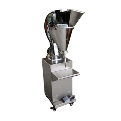 Semi-automatische machine voor het vullen van kruiden, cacao-melk, koffiepoeder