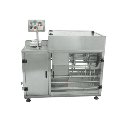 Automatische fleswasmachine met trommeltype