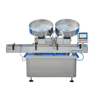 Automatische getalmachine voor het tellen van trillingstabletten met dubbele kop