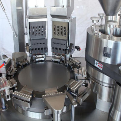 PLC Controle volledig Automatische Capsule het Vullen Machine met het Merktouch screen van Duitsland Siemens