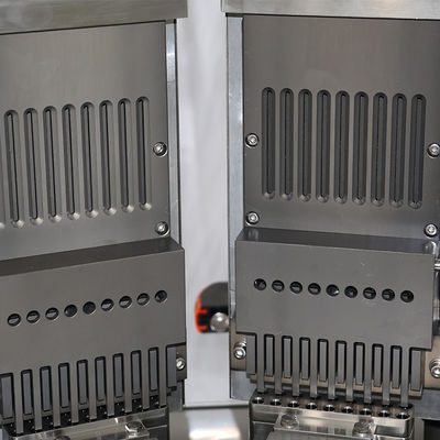 Touch screen Semi Automatische die Capsule het Vullen Machine van Roestvrij staalknoop wordt gemaakt