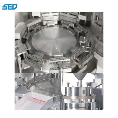 Hoge snelheid PLC gecontroleerde automatische capsule vulmachine