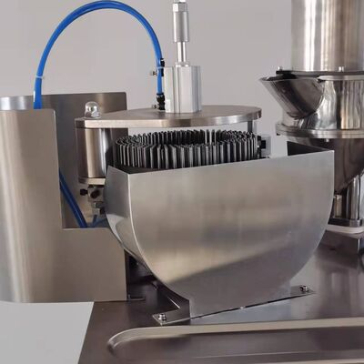 SED-BJ-IV semi-automatische capsulevulmachine met dubbele kop