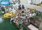 Rond Fles Automatisch Roestvrij staal 304 van de Etiketteringsmachine Gemaakt Gecontroleerd tot PLC