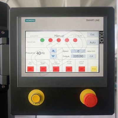 Volledig automatische machine voor het vullen van poedercapsules met hoge productie en hoge snelheid