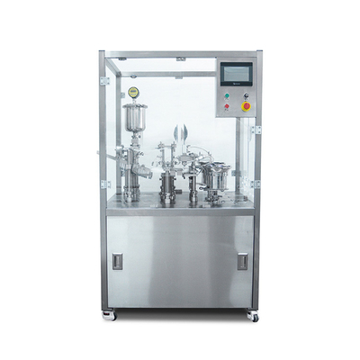 3.5KW Vacuüm Vloeistof Vulmachine Met 1200-1800 Pcs/H Voorgevulde Spuit