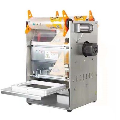 Automatische plastic bekerafsluitmachine