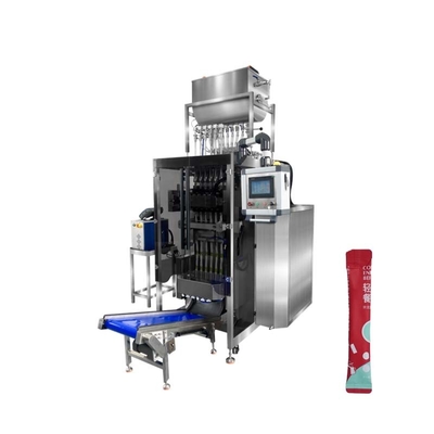 Verpakkingsmachine 18000 mm voor verpakking met sausstokken 5,5 kW