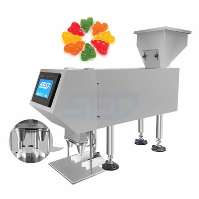 Semi-automatische capsule telmachine 10-25 flessen/min 220V roestvrij staal