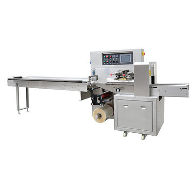 Type 400mm van roestvrij staalhoofdkussen de Horizontale Machine van het Stroompak